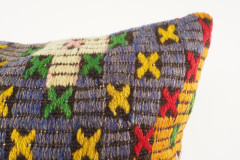 Kilim Pillow, ID 434 , Turkish Kilim Pillow, 20x20, Home Decor, Sofa Pillow, Cushion Cover, Decorative Pillow, Pillow Case