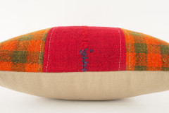 Kilim Pillow, ID 444, Kilim Pillow 19x19, Pachwork kilim pillow, kilim pillow lumbar, Throw Pillow, turkish kilim pillow