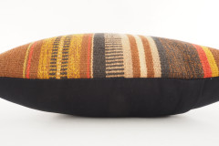 Decorative Turkish Kilim Pillow, ID 190, Kilim Pillow 18x18, Accent kilim pillow, kilim pillow lumbar, Throw Pillow,kilim pillow