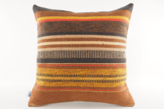 Decorative Turkish Kilim Pillow, ID 194, Kilim Pillow 18x18, Accent kilim pillow, kilim pillow lumbar, Throw Pillow,kilim pillow