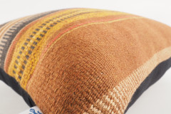 Decorative Turkish Kilim Pillow, ID 194, Kilim Pillow 18x18, Accent kilim pillow, kilim pillow lumbar, Throw Pillow,kilim pillow