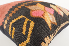 Decorative Turkish Kilim Pillow, ID 280, Kilim Pillow 18x18, Accent kilim pillow, kilim pillow lumbar, Throw Pillow,kilim pillow