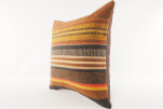 Decorative Turkish Kilim Pillow, ID 293, Kilim Pillow 18x18, Accent Kilim Pillow, Kilim Pillow Lumbar, Throw Pillow,Kilim Pillow