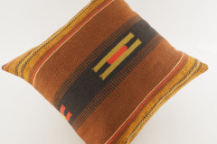 Decorative Turkish Kilim Pillow, ID 297, Kilim Pillow 18x18, Accent Kilim Pillow, Kilim Pillow Lumbar, Throw Pillow,Kilim Pillow