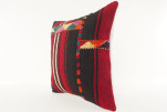 Decorative Turkish Kilim Pillow, ID 492, Kilim Pillow 18x18, Accent Kilim Pillow, Kilim Pillow Lumbar, Throw Pillow,Kilim Pillow