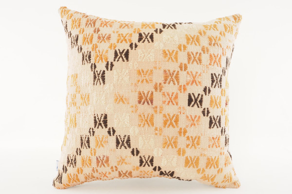 Decorative Turkish Kilim Pillow, ID 493, Kilim Pillow 18x18, Accent Kilim Pillow, Kilim Pillow Lumbar, Throw Pillow,Kilim Pillow