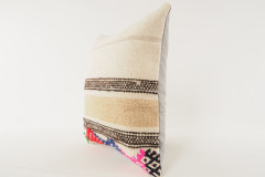 Decorative Turkish Kilim Pillow, ID 501, Kilim Pillow 18x18, Accent Kilim Pillow, Kilim Pillow Lumbar, Throw Pillow,Kilim Pillow