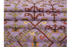 Upholstery Fabric, Kilim Design Fabric,Turkish  Purple Kilim Pattern Fabric,Turkish Fabric By the Yards,Bohemian Jacquard Fabric