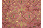 Upholstery Fabric,Kilim Design Fabric,Turkish Pale Pink Kilim Pattern Fabric,Turkish Fabric By the Yard,Bohemian Jacquard Fabric