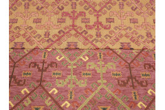 Upholstery Fabric,Kilim Design Fabric,Turkish Pale Pink Kilim Pattern Fabric,Turkish Fabric By the Yard,Bohemian Jacquard Fabric