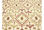 Upholstery Fabric, Kilim Design Fabric, Turkish Beige Kilim Pattern Fabric, Turkish Fabric By the Yards,Bohemian Jacquard Fabric