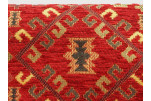 Upholstery Fabric, Kilim Design Fabric, Turkish Red Kilim Pattern Fabric, Turkish Fabric By the Yards, Bohemian Jacquard Fabric