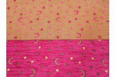 Upholstery Fabric, Turkish Fabric By the Meter,By the Yard,Mazenda Pink  Arabian Night Pattern Upholstery Fabric,Bohemian Fabric