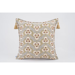 Fabric Pillow,Fabric Pillow 20x20,Beige Tiger Eyes Pattern Turkish Jacquard Fabric Pillow Cover,Throw Pillow,Lumbar Pillows